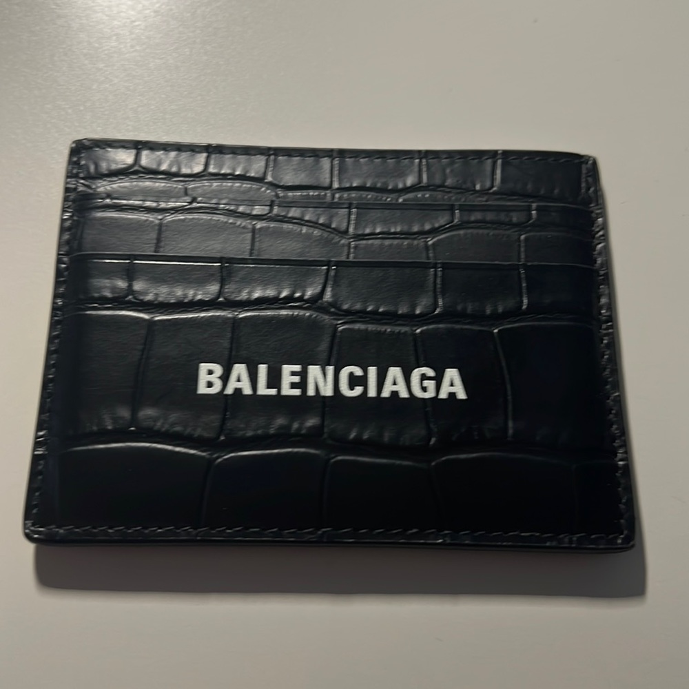 Authentic Balenciaga card holder
